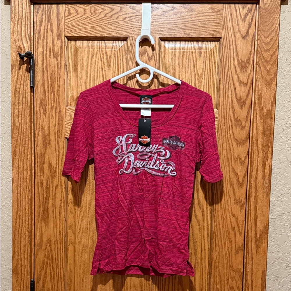Harley-Davidson Red Short Sleeve Tee